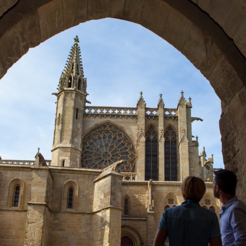 Reportage Carcassonne Bastide et Cité pour ADT Aude - printemps