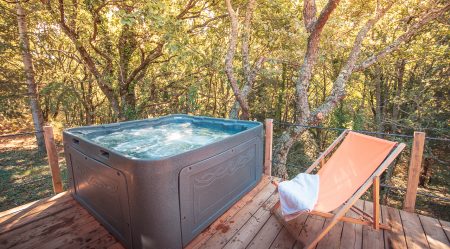 espace aquatique du camping dans l'aude près de Carcassonne